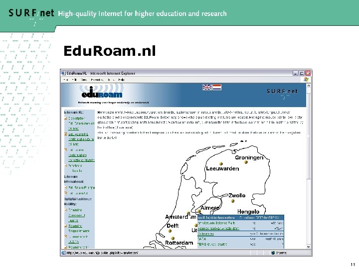 Edu. Roam. nl 11 