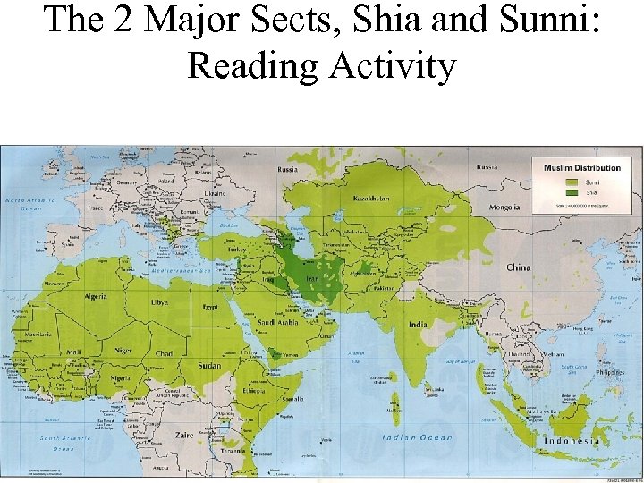 The 2 Major Sects, Shia and Sunni: Reading Activity 