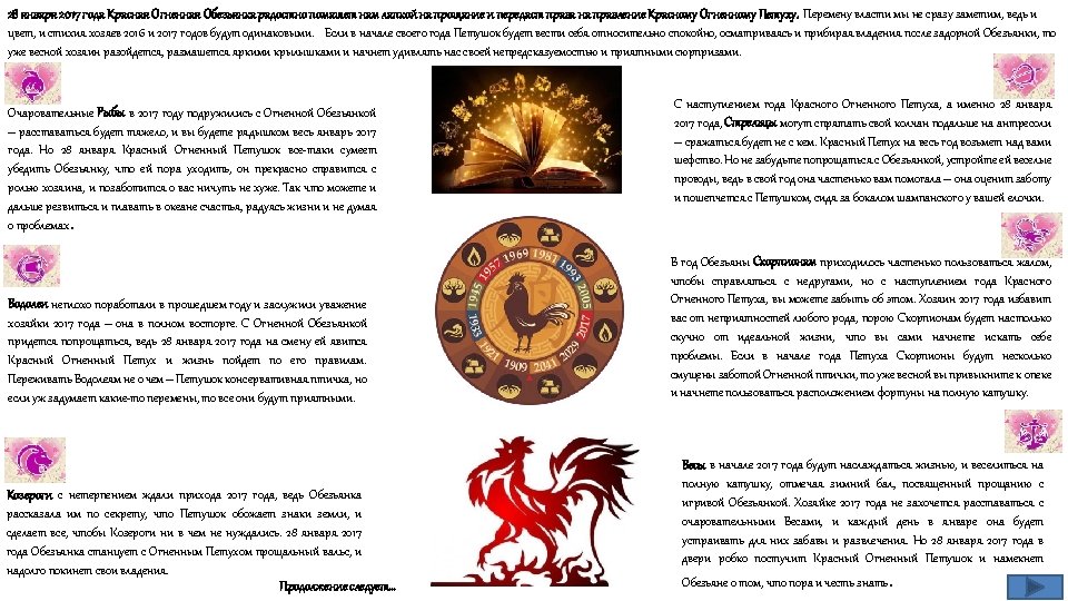 28 января 2017 года Красная Огненная Обезьянка радостно помашет нам лапкой на прощание и