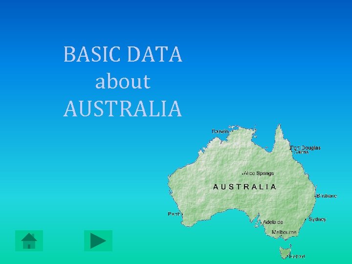 BASIC DATA about AUSTRALIA 