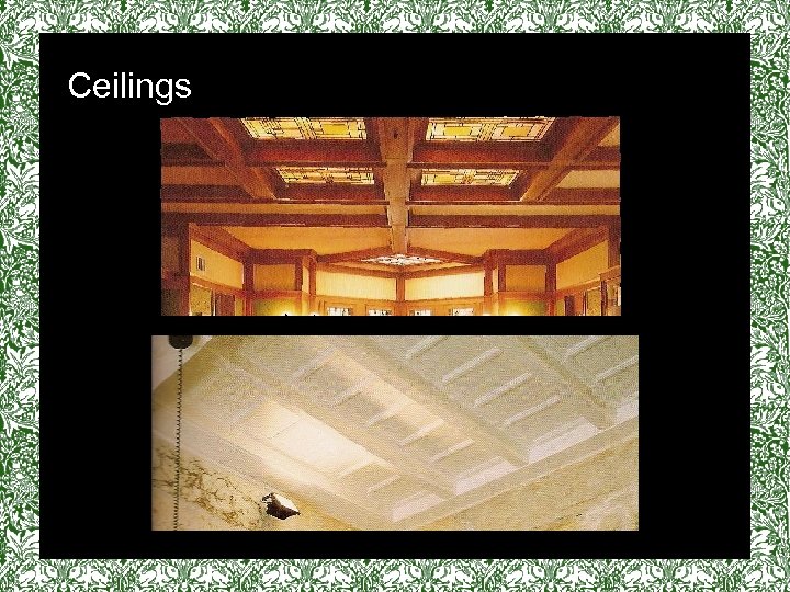 Ceilings 