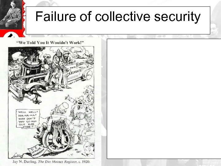 Failure of collective security 