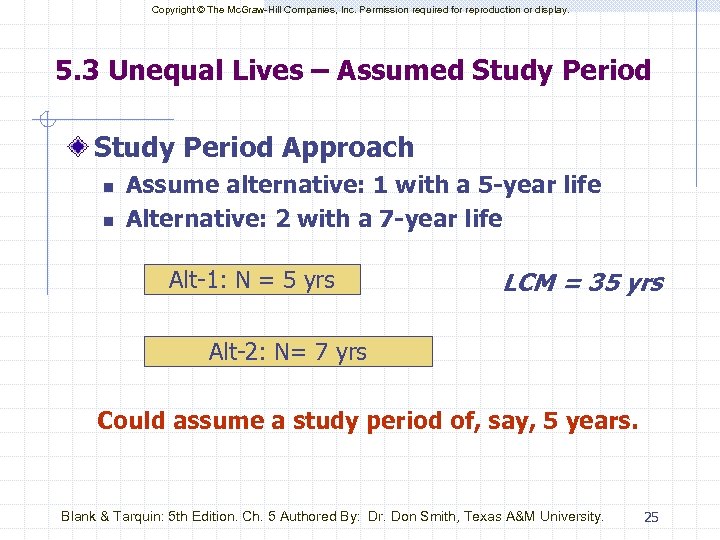 Copyright © The Mc. Graw-Hill Companies, Inc. Permission required for reproduction or display. 5.