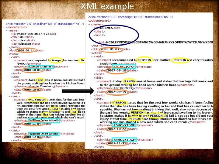 XML example 