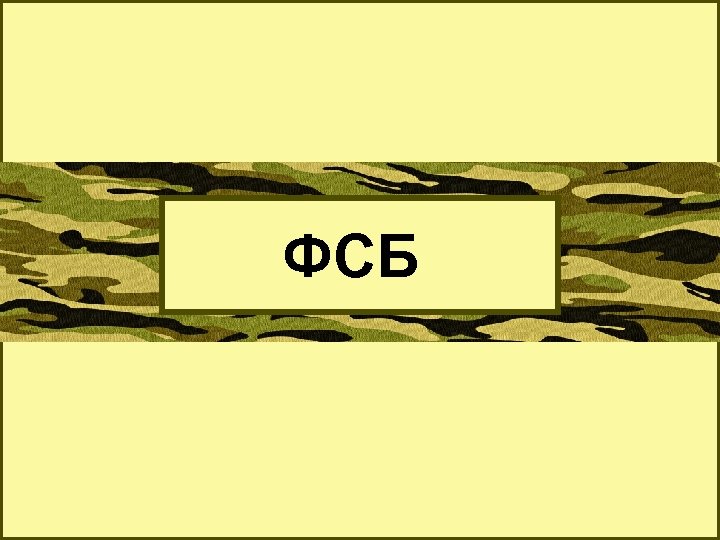 ФСБ 