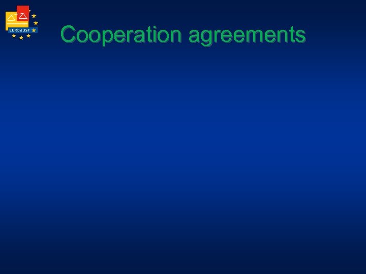 Cooperation agreements 