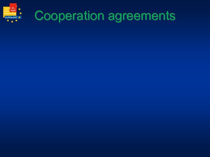 Cooperation agreements 