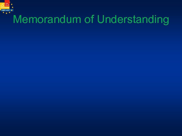 Memorandum of Understanding 