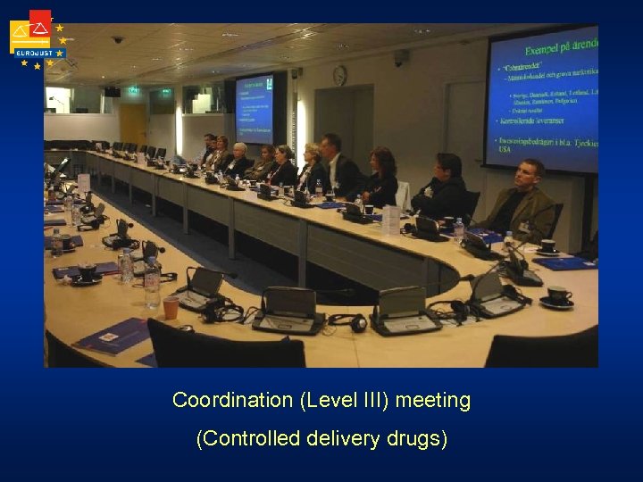 Coordination (Level III) meeting (Controlled delivery drugs) 