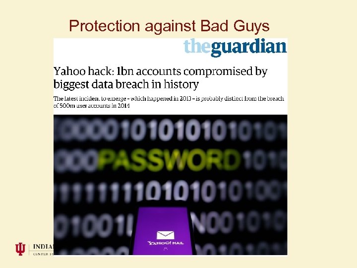 Protection against Bad Guys 