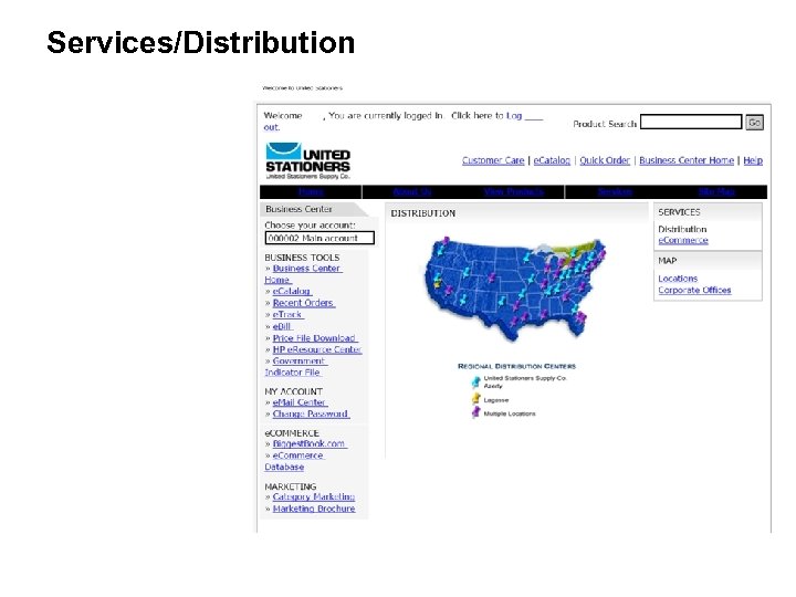 Services/Distribution 