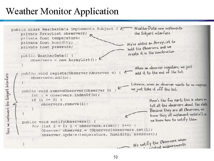 Weather Monitor Application 52 