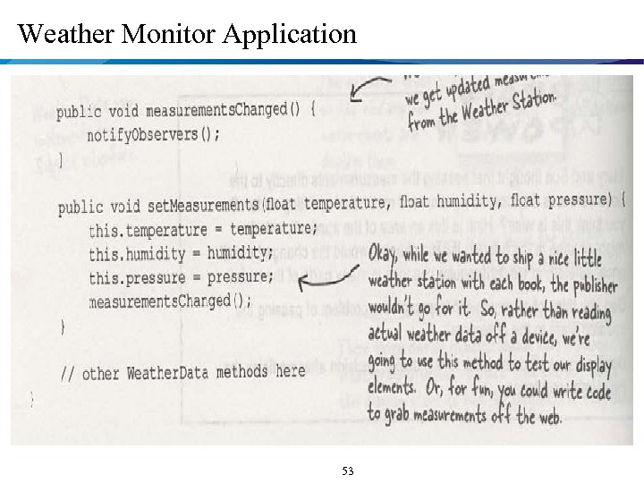 Weather Monitor Application 53 