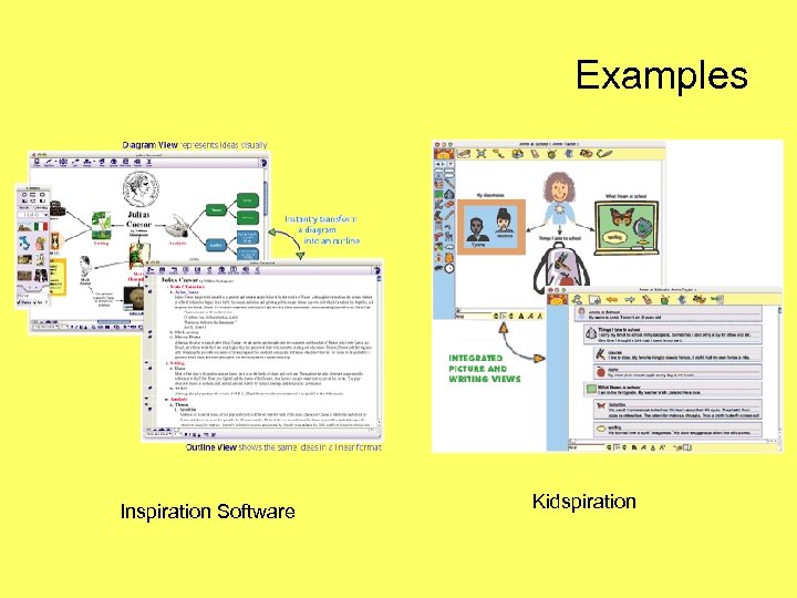 Examples Inspiration Software Kidspiration 