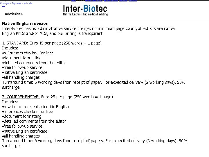  Home - services - Biomed writing course - Biomed resources - Writing tip