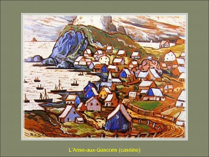 L’Anse-aux-Gascons (caséine) 