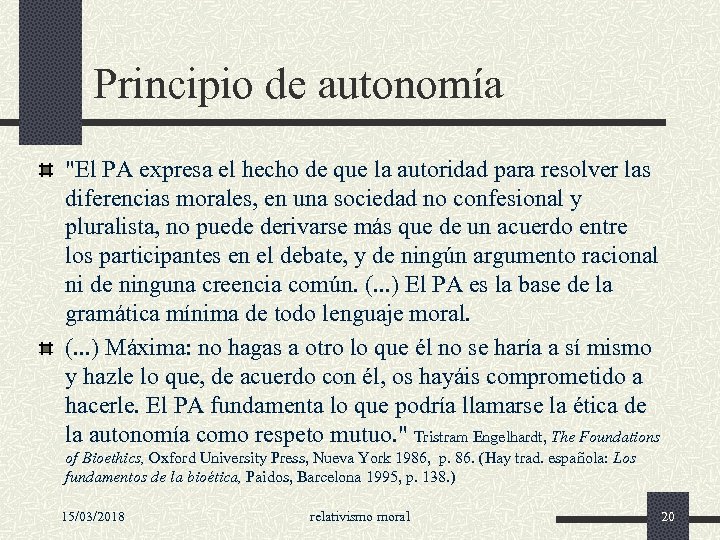 Principio de autonomía 