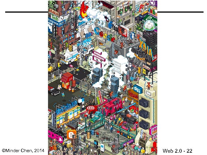 ©Minder Chen, 2014 Web 2. 0 - 22 