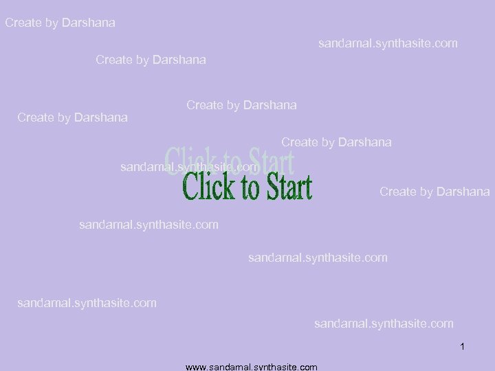 Create by Darshana sandamal. synthasite. com Create by Darshana sandamal. synthasite. com 1 www.