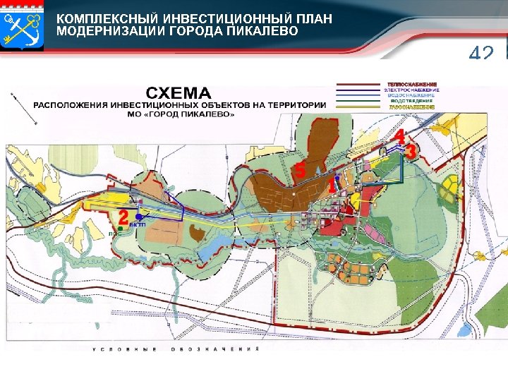 КОМПЛЕКСНЫЙ ИНВЕСТИЦИОННЫЙ ПЛАН МОДЕРНИЗАЦИИ ГОРОДА ПИКАЛЕВО 42 