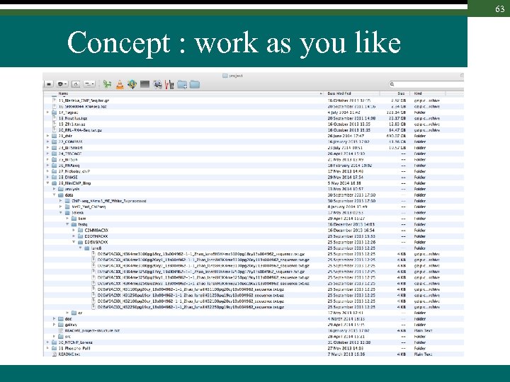 63 Concept : work as you like 