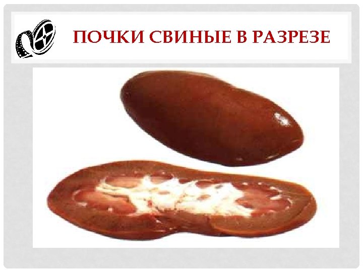 ПОЧКИ СВИНЫЕ В РАЗРЕЗЕ 