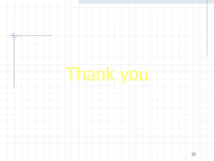 Thank you 30 