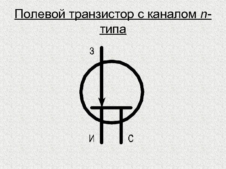 Полевой транзистор с каналом nтипа 