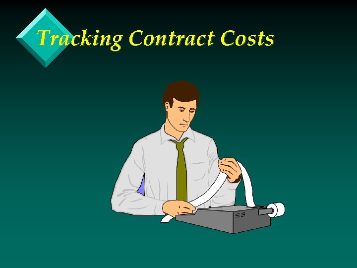 Tracking Contract Costs 