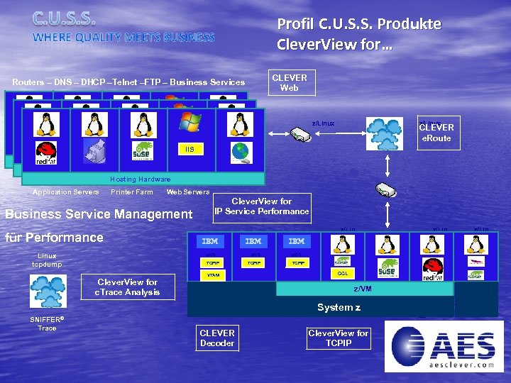 Profil C. U. S. S. Produkte Clever. View for… CLEVER Web Routers – DNS