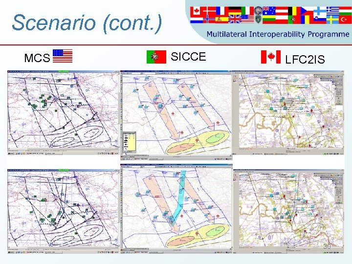 Scenario (cont. ) MCS SICCE LFC 2 IS 30 