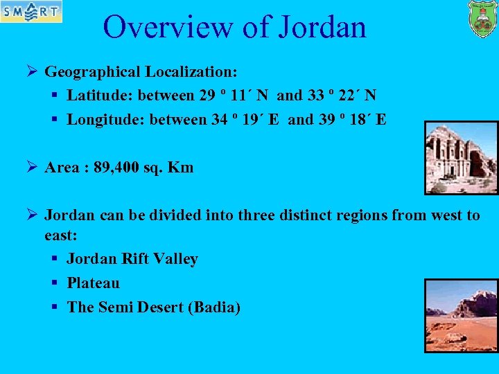 area of jordan in square kilometers