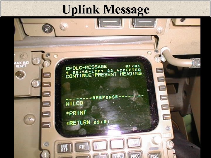 Uplink Message 12 