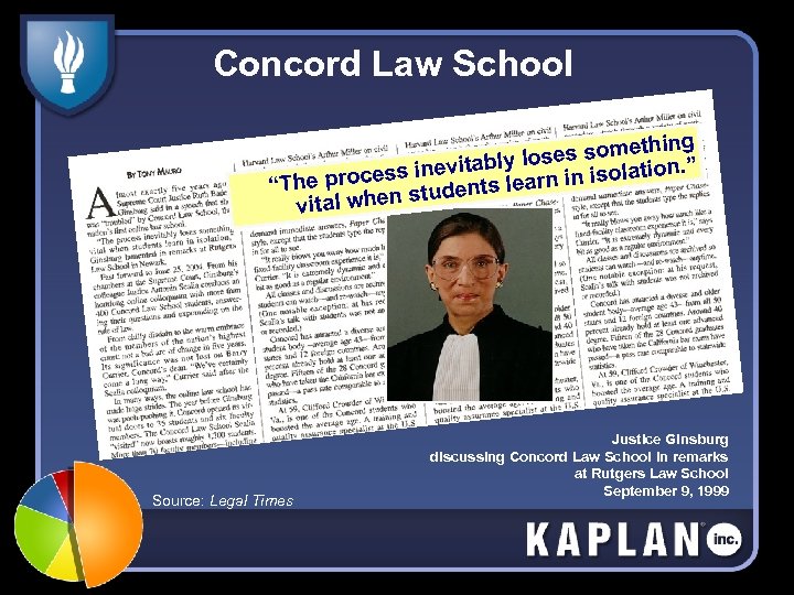 Concord Law School ing es someth. ” ly los ss inevitab earn in isolation