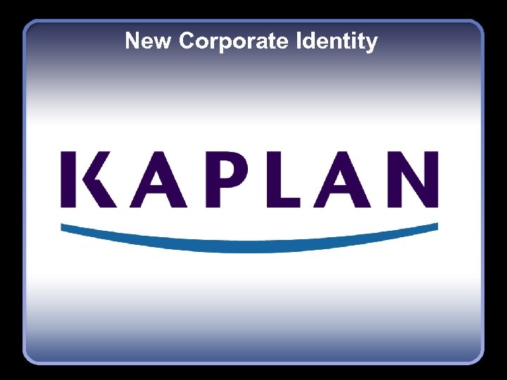 New Corporate Identity 