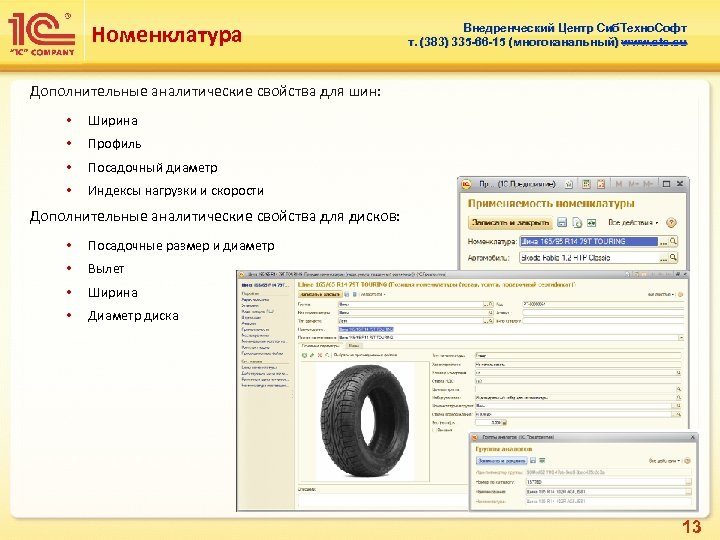 Номенклатура Внедренческий Центр Сиб. Техно. Софт т. (383) 335 -66 -15 (многоканальный) www. sts.