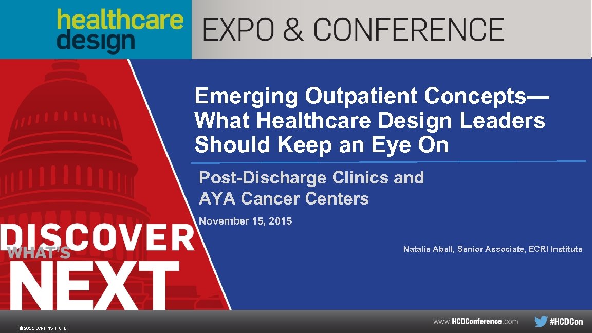 Emerging Outpatient Concepts— What Healthcare Design Leaders Should Keep an Eye On Post-Discharge Clinics