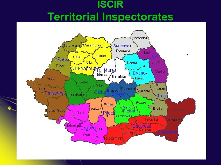 ISCIR Territorial Inspectorates 