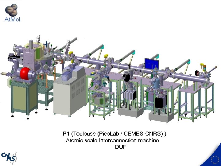 P 1 (Toulouse (Pico. Lab / CEMES-CNRS) ) Atomic scale Interconnection machine DUF 