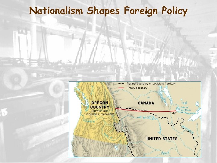 Nationalism Shapes Foreign Policy 