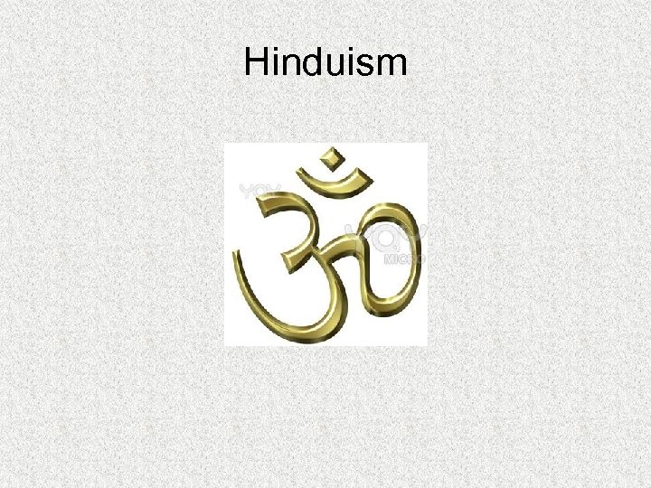 Hinduism 