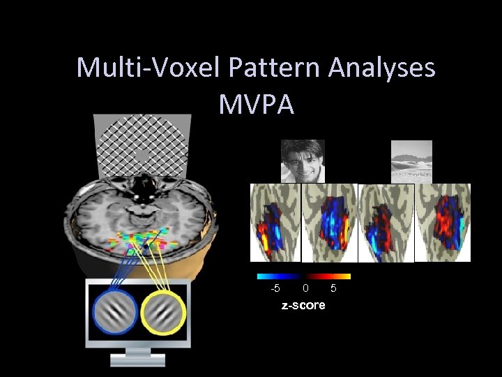 Multi-Voxel Pattern Analyses MVPA -5 0 z-score 5 