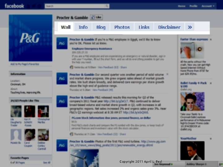 Copyright 2011 April L. Besl 