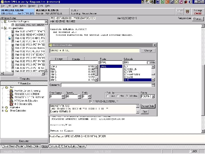 Health Tech Net July 15, 2005 24 