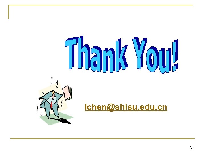 lchen@shisu. edu. cn 95 