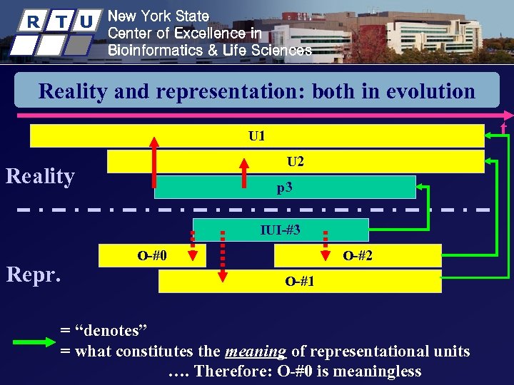 R T U New York State Center of Excellence in Bioinformatics & Life Sciences