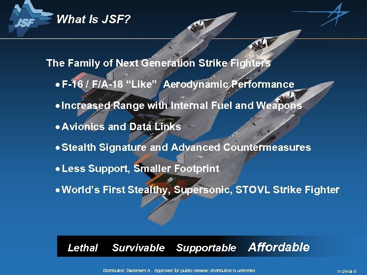 F-35 JSF Global Sustainment Luke Gill VP LM