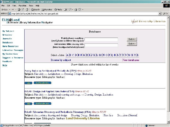 Lund University Libraries 