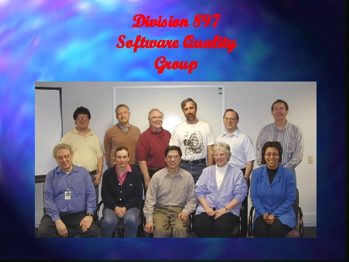 Division 897 Software Quality Group 