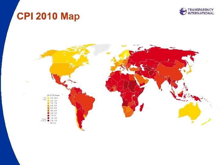 CPI 2010 Map 